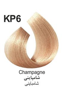 رنگ موی کاترومر KATROMER ، شماره KP6 شامپاینی 