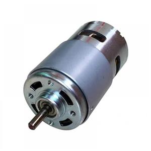 موتور DC اسپیندل 795 دو سر بلبرینگی 12000 دور 12V تا 24V