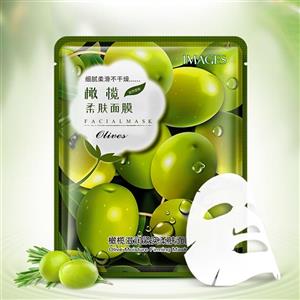 ماسک ابرسان ورقه ای صورت زیتون برند ایمیجز facial mask 