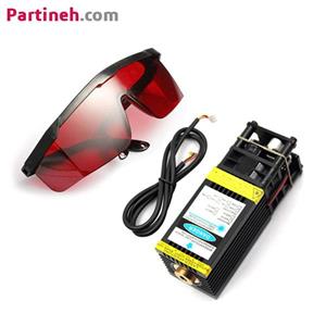 ماژول لیزر 12 ولت 5.5 وات با فوکوس متغیر با عینک محافظ