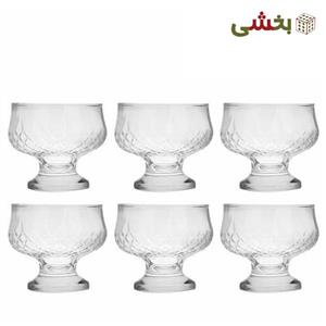 بستنی خوری 6 پارچه اپرا نوری تازه مدل 242401W