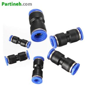 رابط مستقیم پنوماتیک بین راهی سایز 12 میلیمتر