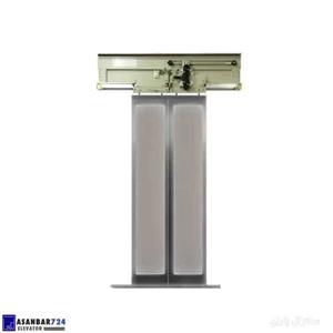 درب اتوماتیک سانترال یاران درب فول کابین 70 دو لته