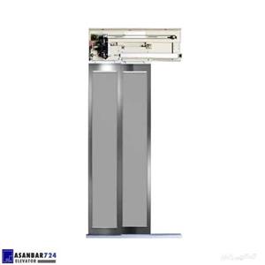 درب اتوماتیک تلسکوپی یاران درب طبقه 70 دو لته