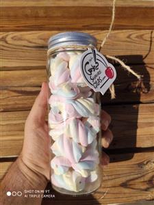 کندی جار بزرگ مارشمالو پیچی شهر گیلاس