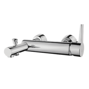 شیر حمام ایران نوید مدل بامبو کروم