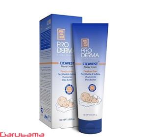 کرم محافظ پای اطفال پرودرما سیکاوست cicavest 100 میل Proderma Cicavest nappy cream ml 