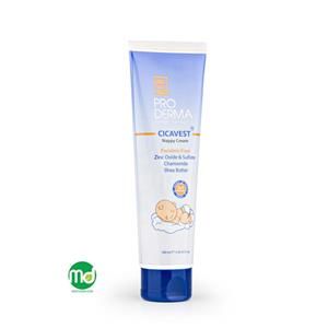 کرم محافظ پای اطفال پرودرما سیکاوست cicavest 100 میل Proderma Cicavest nappy cream ml 