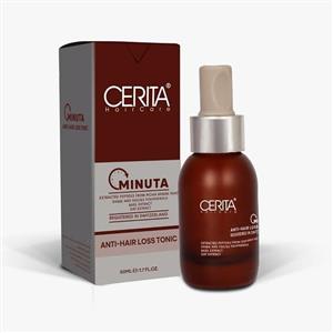 تونیک ضد ریزش مینوتا سریتا درمان فوق العاده مو Cerita Minuta Anti Hair Loss Tonic 50ml 