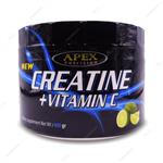 پودر کراتین+ویتامین ث Creatine+Vitamin C اپکس ۴۰۰g – لیمو