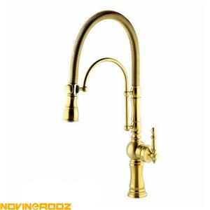 شیر ظرفشویی فنری بردیا مدل کیان طلامات