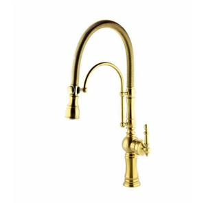 شیر ظرفشویی فنری بردیا مدل کیان طلایی