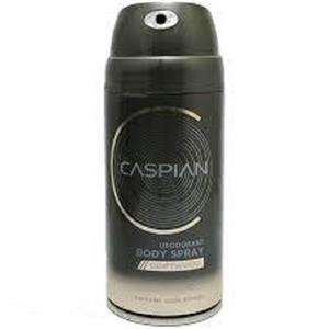 اسپری بدن دئودورانت کاسپین مدل Driftwood 150 میلی گرم Caspian Drift Wood Deodorant Spray For Men 150ml