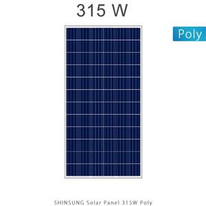 پنل خورشیدی 315 وات پلی کریستال SHINSUNG مدل SS-DP315