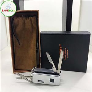 فندک ابزار دار،چراغ قوه دار هانست کد 38