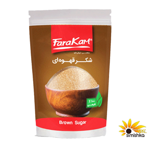 شکر قهوه ای 250 گرمی