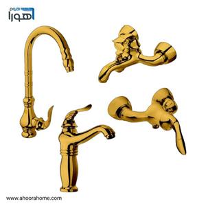 ست شیرآلات بردیا مدل آریسا طلایی