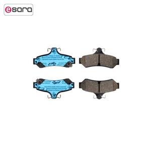 لنت ترمز عقب تویوتا جنیون پارتس مدل 06080-04466 Toyota Genuine Parts 04466-06080 Rear  Brake Pad