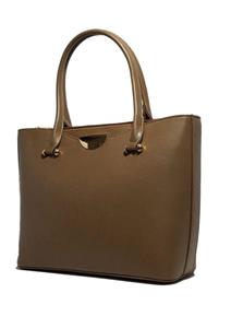 کیف زنانه آلفا مدل 5010 رنگ کرم