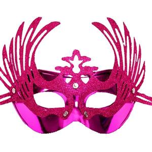 نقاب بالماسکه بنفش