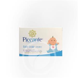 صابون بچه پیکانته حاوی ویتامین E نرم کننده پوست صورت و بدن 100 گرم؛ Piccante Baby Soap 100 gr