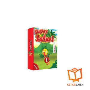 فلش کارت Super Safari 1 American workbook 