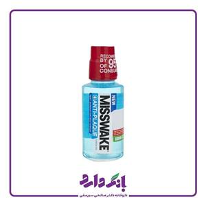 دهان شویه آنتی پلاک و آنتی باکتریال میسویک حجم 200 میلی‌ لیتر Misswake Mouth Wash Anti Plaque 200ml