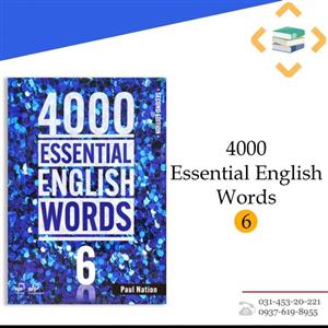 4000ESSENTIAL ENGLISH WORDS 6  کتاب 4000 واژه ضروری انگلیسی 6 اثر پائول نشن ۴۰۰۰ Essential English Words 6 2nd edition