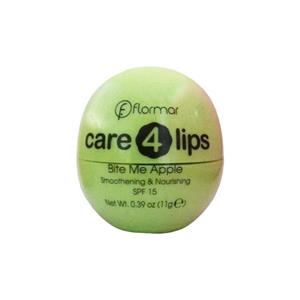 بالم لب فلورمار مدل توپی Care 4 Lips رنگ سبز وزن 11 گرم 