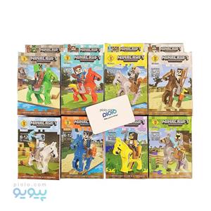 پک لگو شخصیت مدل Minecraft کد ۸۹۵۴