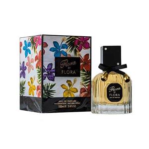 عطر ادکلن زنانه گوچی فلورا فراگرنس ورد مارکویی کالکشن کد 120 (Fragrance world Marque Gucci Flora by Gucci) حجم 25 میل