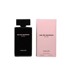 عطر ادکلن زنانه نارسیس رودریگز فور هر صورتی جعبه مشکی جانوین ردریگز Redriguez For Her حجم 100 میل johnwin eau de narcissus 