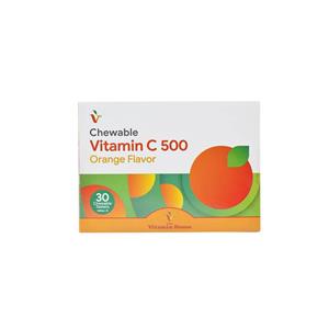قرص ویتامین C 500 جویدنی ویتامین لایف ۳۰ عدد Vitamin Life Vitamin C 500 Chewable 30 tabs