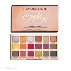 پالت سایه ساف ایکس رولوشن 24 رنگ revolution Revolution sophx eyeshadow palette 