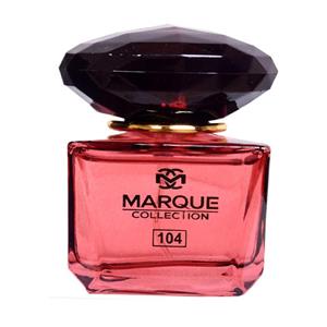 عطر ادکلن زنانه ورساچه کریستال نویر فراگرنس مارکویی کالکشن کد 104 (Fragrance world Marque Versace Crystal Noir) حجم 25 میل 