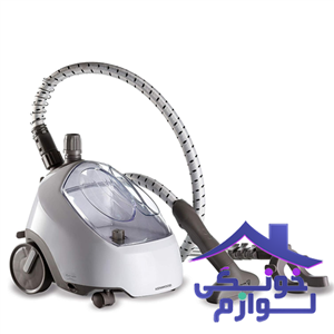 اتو ایستاده کنوود مدل GSP 65 Kenwood Garment Steamer 1500W with 2L Water Tank Capacity, Rotary Wheels, Folding Rack, Trouser Press, Glove GSP65.000WH White