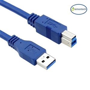 کابل هارد اکسترنال 1.5 متری usb3 great am/bm Bafo USB3.0 AM to BM cable 1.5m