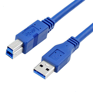 کابل هارد اکسترنال 1.5 متری usb3 great am/bm Bafo USB3.0 AM to BM cable 1.5m