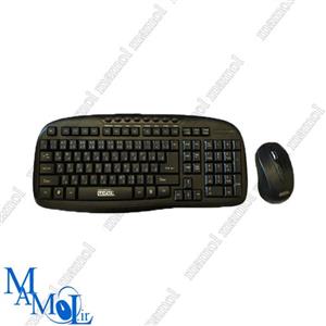 کیبورد و ماوس بی سیم سادیتا مدل SKM-8200WL  SADATA SKM-8200WL Wireless Keyboard And Mouse Sadata SKM-8200WL USB Keyboard and Mouse