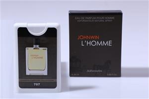 ادوپرفیوم 20 میل مردانه برند جانوین 707 JOHNWIN EAU DE L HOME