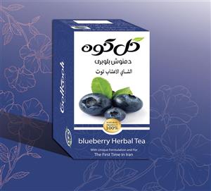 دمنوش صددرصد طبیعی میوه ای بلوبری (۲۰عددی) گل کوه