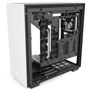 کیس NZXT H710 Mid Tower Case with Tempered Glass Matte White 