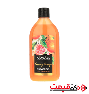 شامپو بدن کرمی نیوتیس Newtis مدل Creamy Orange حجم 400 میلی‌لیتر Newtis Creamy Orange Shower Gel 400ml