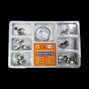 مواد و تجهیزات دندانپزشکی کیت سکشنال ماتریکس 30 عددی 