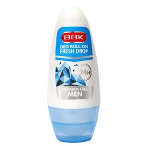 رول ضد تعریق مردانه ببک مدل Fresh Drop حجم 50 میل Bbk Fresh Drop 24h Deo Roll On For Men 50ml