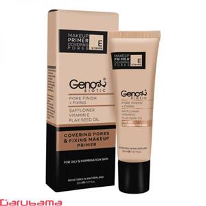 پرایمر صورت مناسب پوست چرب و مختلط ژنو بایوتیک Geno Biotic Make Up Primer For Oily Skin 30ml