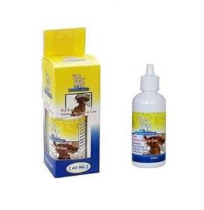 محلول تمیز کننده گوش H & J مخصوص سگ و گربه 60 میل