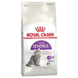 غذای خشک گربه رویال کنین Royal Canin مدل Sensible سنسیبل وزن 2 کیلوگرم  