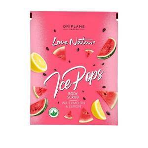 اسکراب بدن آیس پوپس اوریفلیم 20 میلLove Nature Ice Pops Vücut Arındırıcısı 