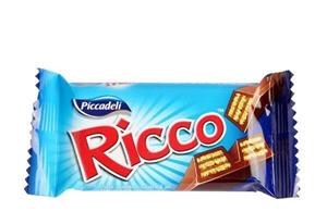 ویفر ریکو با روکش شکلاتی 24 گرم Ricco